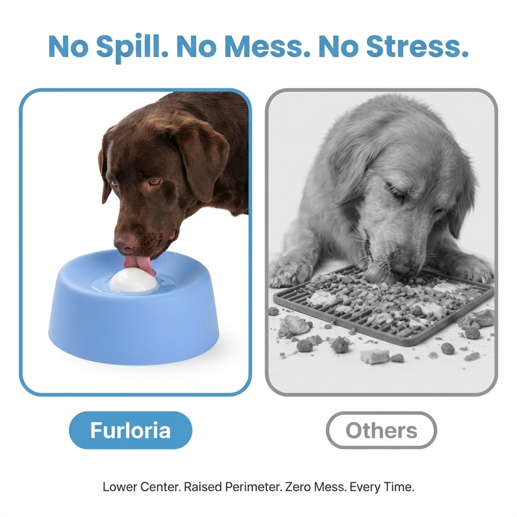 Dog Lick Calming Bowl